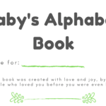 Free & Easy Downloadable Abc Book Template For Your Baby Shower Throughout Free Printable Printable Abc Book Template