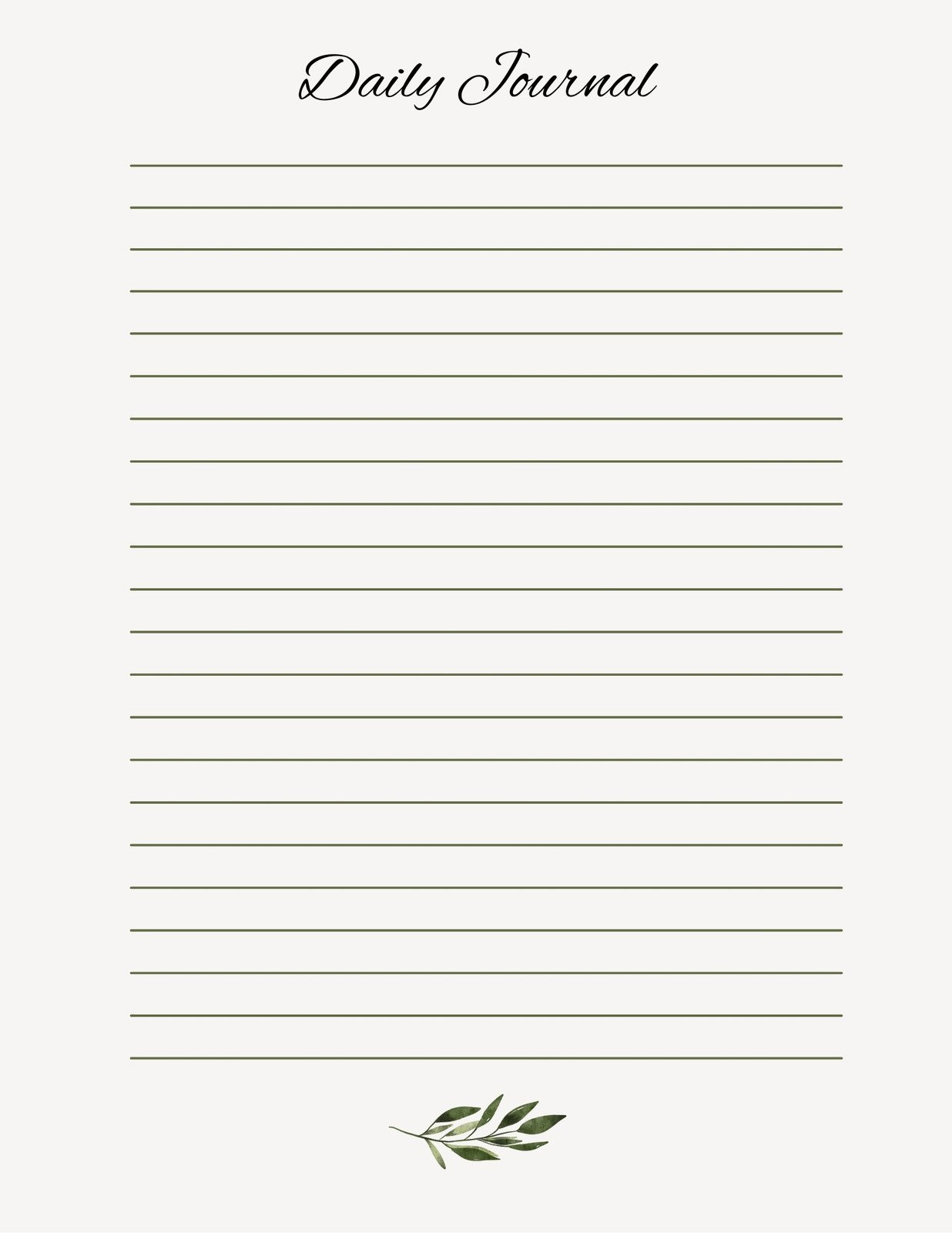 Free Editable And Printable Journal Templates | Canva in Free Printable Journal Pages For Adults