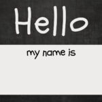 Free Editable Printable Name Tag Sticker Templates | Canva In Hello My Name Is Labels Printable