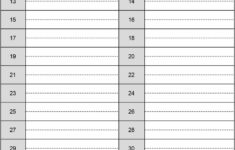 Free Electrical Panel Labeling Templates: Print Breaker Box And for Simple Black and White Labels For Panels