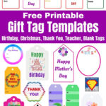 Free Gift Tag Printables For Every Occasion With Regard To Free Printable Gift Label Templates