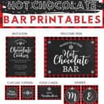 Free Hot Chocolate Bar Printables Pertaining To Free Printable Hot Cocoa Bar Labels