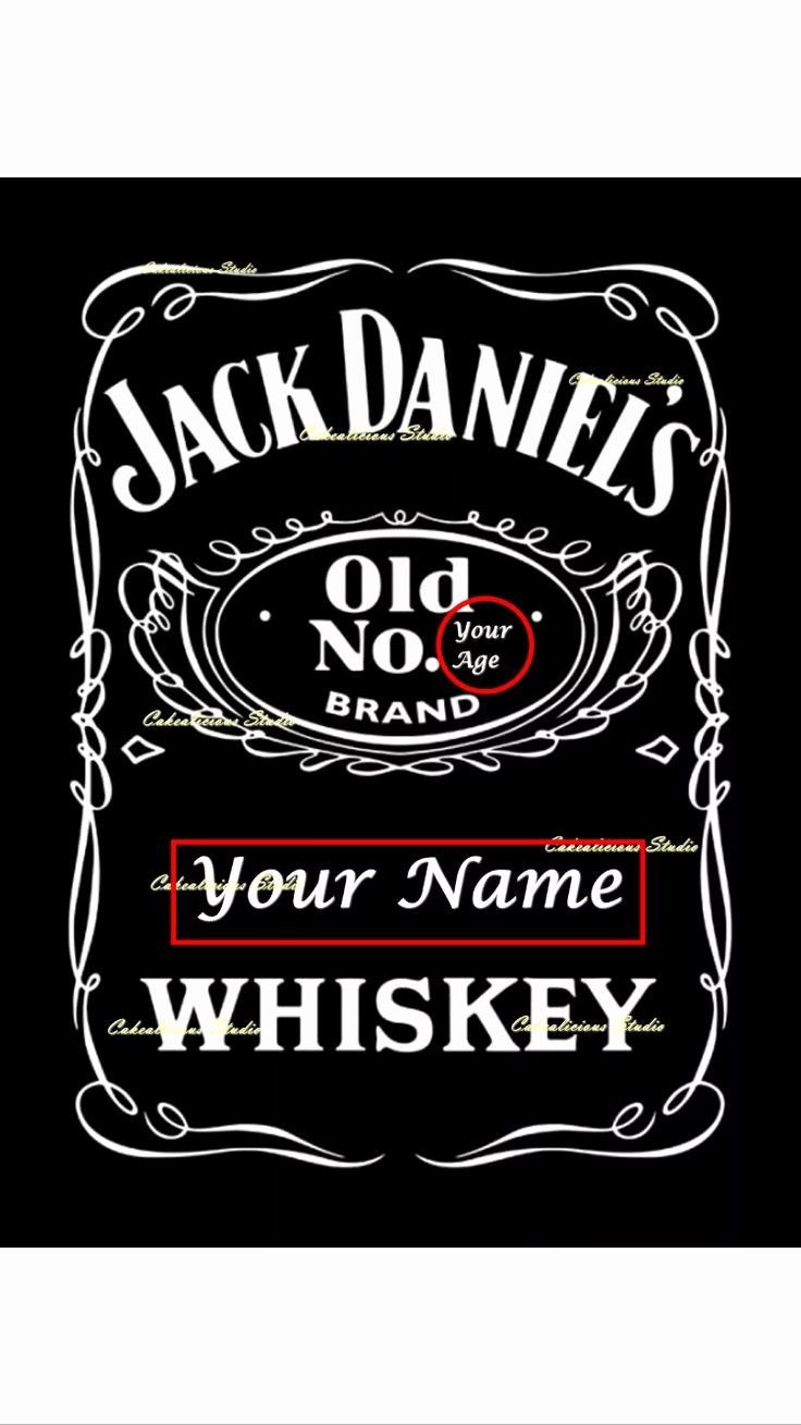 Free Jack Daniels Label Template regarding Jack Daniels Printable Label