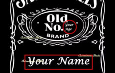 Free Jack Daniels Label Template regarding Printable Jack Daniels Label