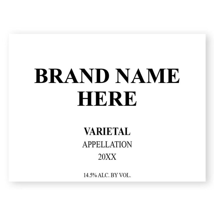 Label Templates Free Printable 4×3