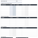 Free Medical Form Templates | Smartsheet Within Free Printable Medical Office Forms