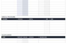 Free Medical Form Templates | Smartsheet within Free Printable Medical Office Forms
