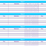 Free Medication List Templates For Patients And Caregivers Pertaining To Free Printable Home Use Daily Medication Chart