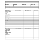 Free Move In/Move Out Checklist Form | Pdf | Word Inside Free Printable Move In Checklist