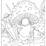 Free Mushroom Coloring Pages For Download (Printable Pdf) For Free Printable Mushroom Coloring Pages