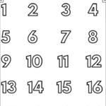Free Numbers Coloring Pages For Free Printable Number Coloring Pages