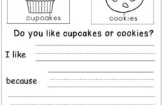 Free Opinion Writing Printable - Kindermomma intended for Free Printable 2nd Grade Writing Worksheets