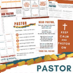 Free Pastor Appreciation Printable Pack + 25 Ideas To Bless Pastors For Free Printable Pastor Appreciation Cards