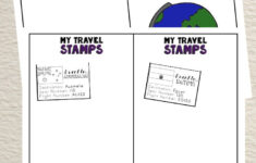 Free Play Passport | Passports Kids Printables | Around The World inside Free Printable Template For Mini Passport Book
