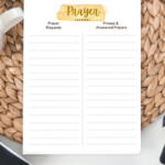 Free Prayer Journal Pages Regarding Free Printable Prayer Journal Template