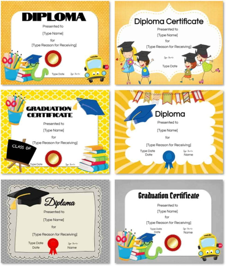 Free Printable Preschool Graduation Certificate