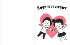 Free Print At Home Anniversary Cards in Free Printable Anniversary Cards For Wife
