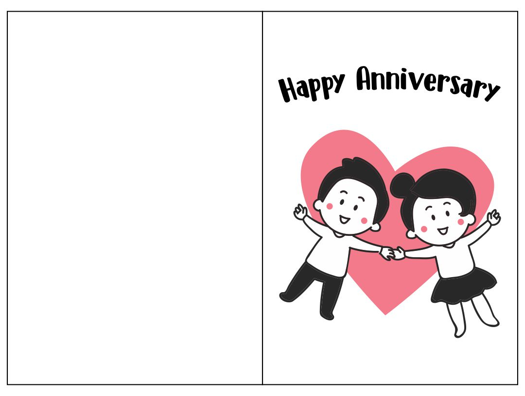 Free Print At Home Anniversary Cards in Free Printable Anniversary Cards For Wife