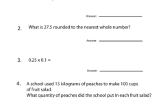 Free Printable 7Th Grade Math Review Worksheet within Free Printable Worksheets For 7th Graders