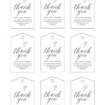 Free, Printable And Customizable Gift Tag Templates | Canva For Gift Tags Printable Label