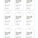 Free, Printable And Customizable Gift Tag Templates | Canva For Printable Labels For Gifts