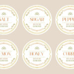 Free Printable And Customizable Kitchen Label Templates | Canva Inside Simple Green Printable Label