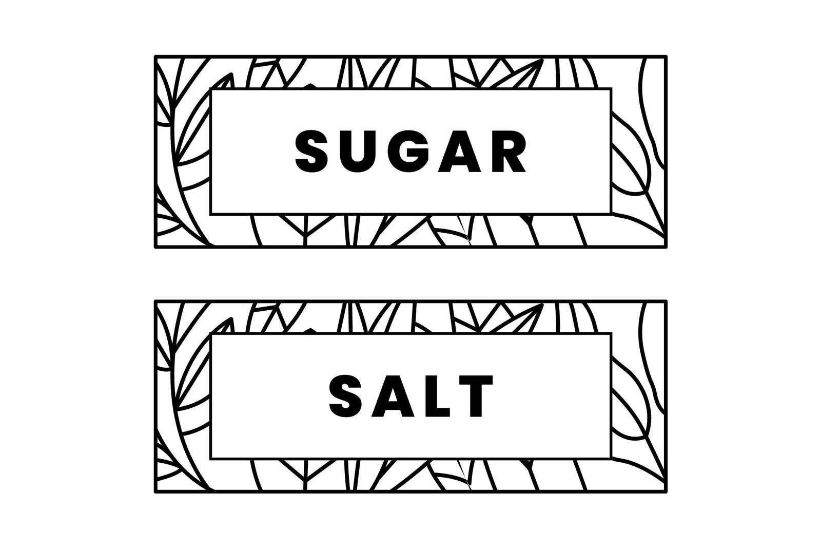 Free Printable And Customizable Kitchen Label Templates | Canva regarding Free Printable Jar Labels Template Word