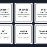 Free Printable And Customizable Kitchen Label Templates | Canva With Regard To Printable Label Rempah Ratus