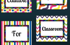 Free Printable And Editable Labels For Classroom Organization for Printable Labels For Classroom