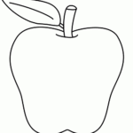 Free Printable Apple Coloring Pages For Kids Intended For Free Printable Coloring Pages Apples