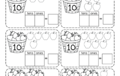 Free Printable Apple Place Value Worksheet throughout Free Printable Place Value Sheets