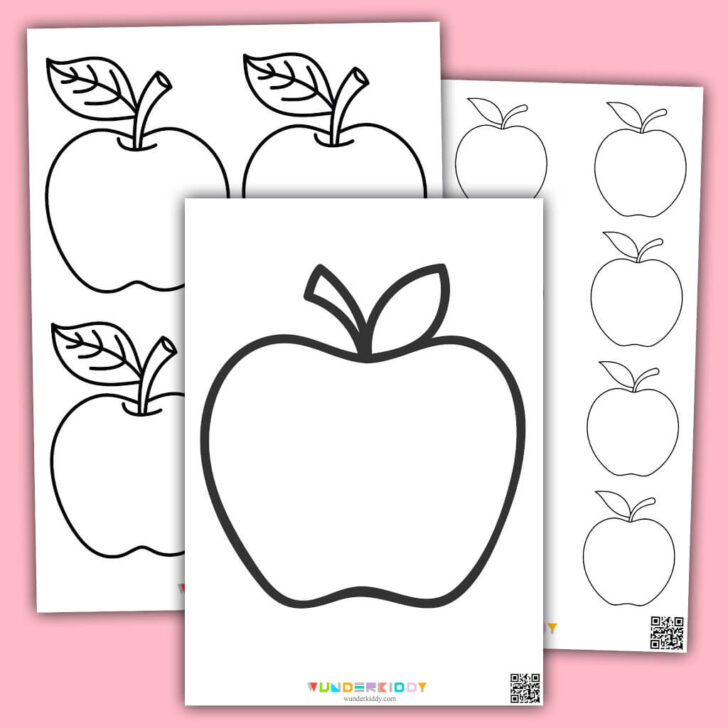 Free Printable Coloring Pages Apples