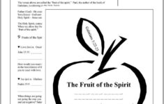 Free Printable Bible Study Lesson For Kids &amp; Teens with Free Printable Bible Worksheets For Youth
