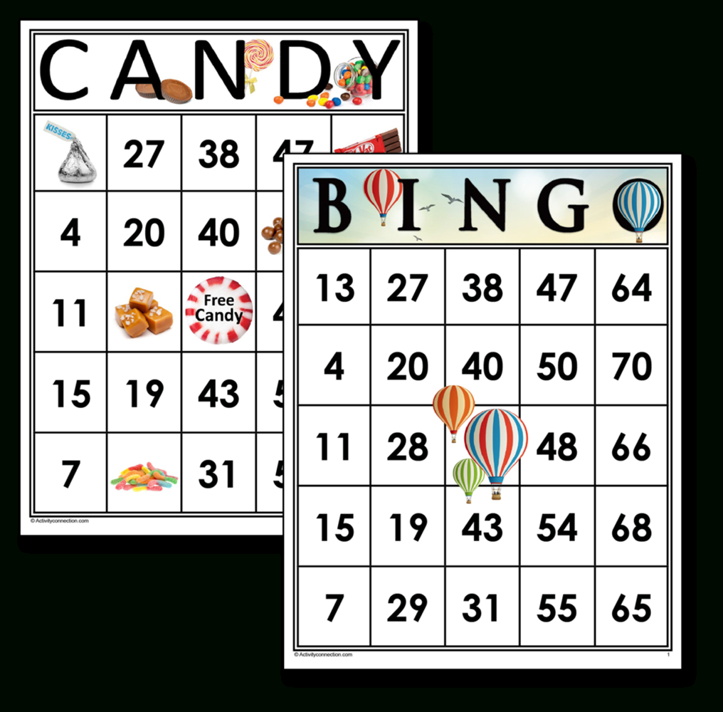 Free Printable Bingo Cards - Activity Connection with regard to Free Printable Number Bingo Cards