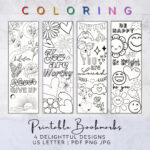 Free Printable Bookmarks To Colour For Kids Free Printable Pertaining To Free Printable Inspirational Bookmarks To Color