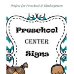 Free Printable Center Signs With Preschool Center Labels Free Printable