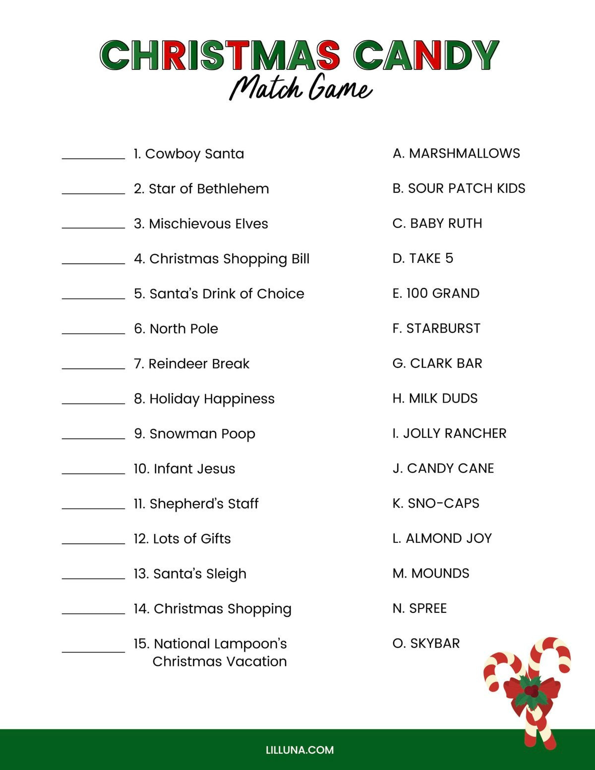 Free Printable Christmas Games {4 Freebies} | Lil&amp;#039; Luna inside Free Printable Christmas Word Games