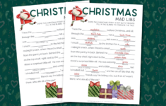 Free Printable Christmas Mad Libs Printables Mad In Crafts in Free Printable Christmas Mad Libs