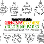 Free Printable Christmas Ornament Coloring Pages   Happy Toddler Pertaining To Free Printable Ornament Coloring Pages