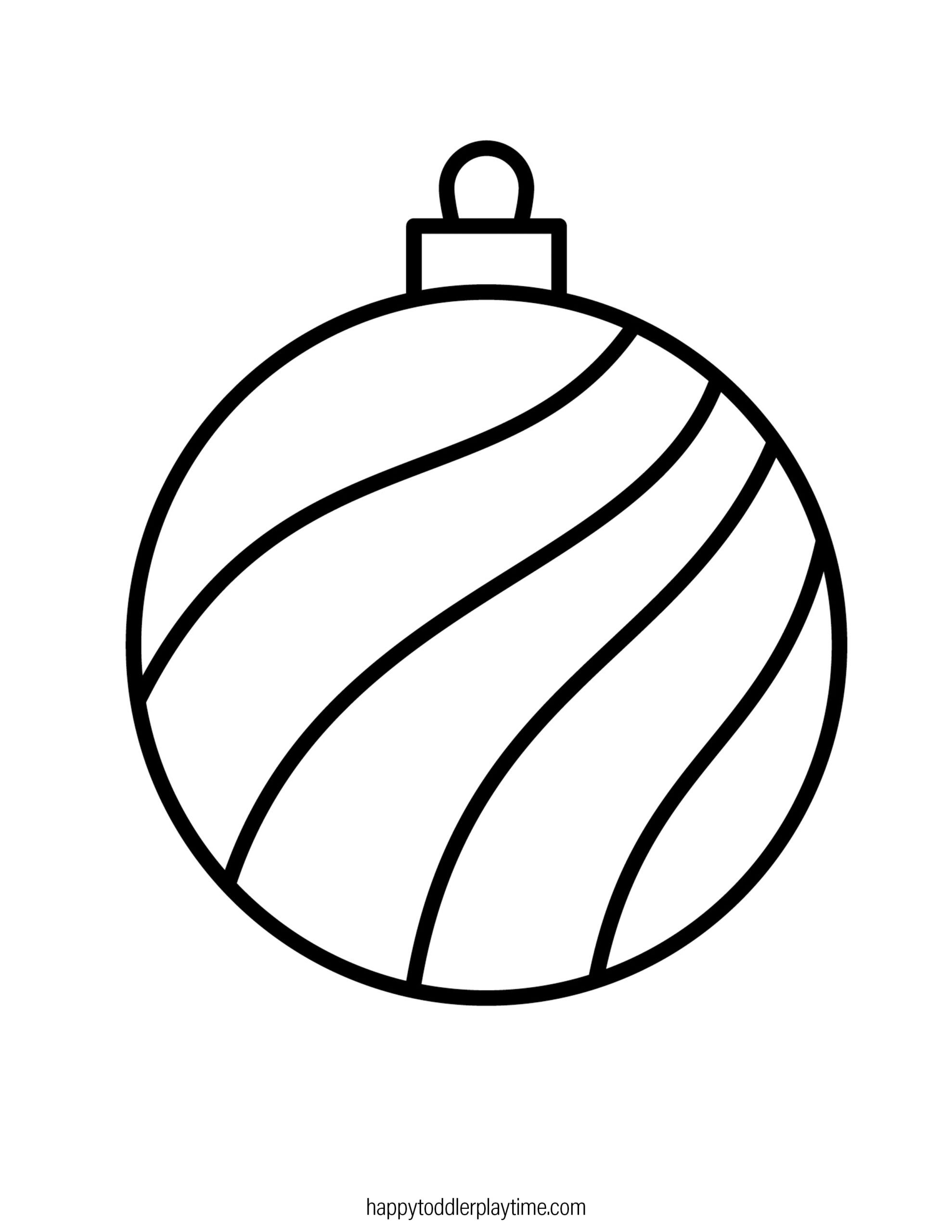 Free Printable Christmas Ornament Coloring Pages - Happy Toddler with regard to Free Printable Ornament Coloring Pages