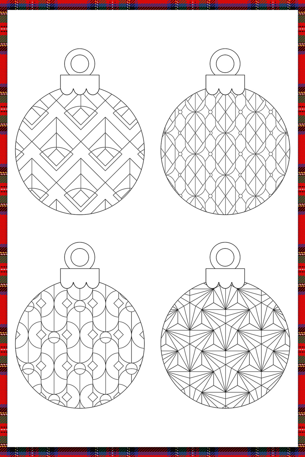 Free Printable Christmas Ornaments For Coloring throughout Free Printable Templates Christmas Ornaments