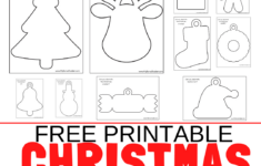 Free Printable Christmas Ornaments To Decorate - My Bored Toddler for Free Printable Printable Christmas Templates