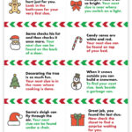 Free Printable Christmas Scavenger Hunt   Pjs And Paint In Free Printable Christmas Scavenger Hunt