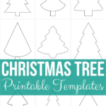 Free Printable Christmas Tree Templates And Outlines Inside Free Printable Xmas Tree Template