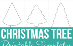 Free Printable Christmas Tree Templates And Outlines inside Free Printable Xmas Tree Template