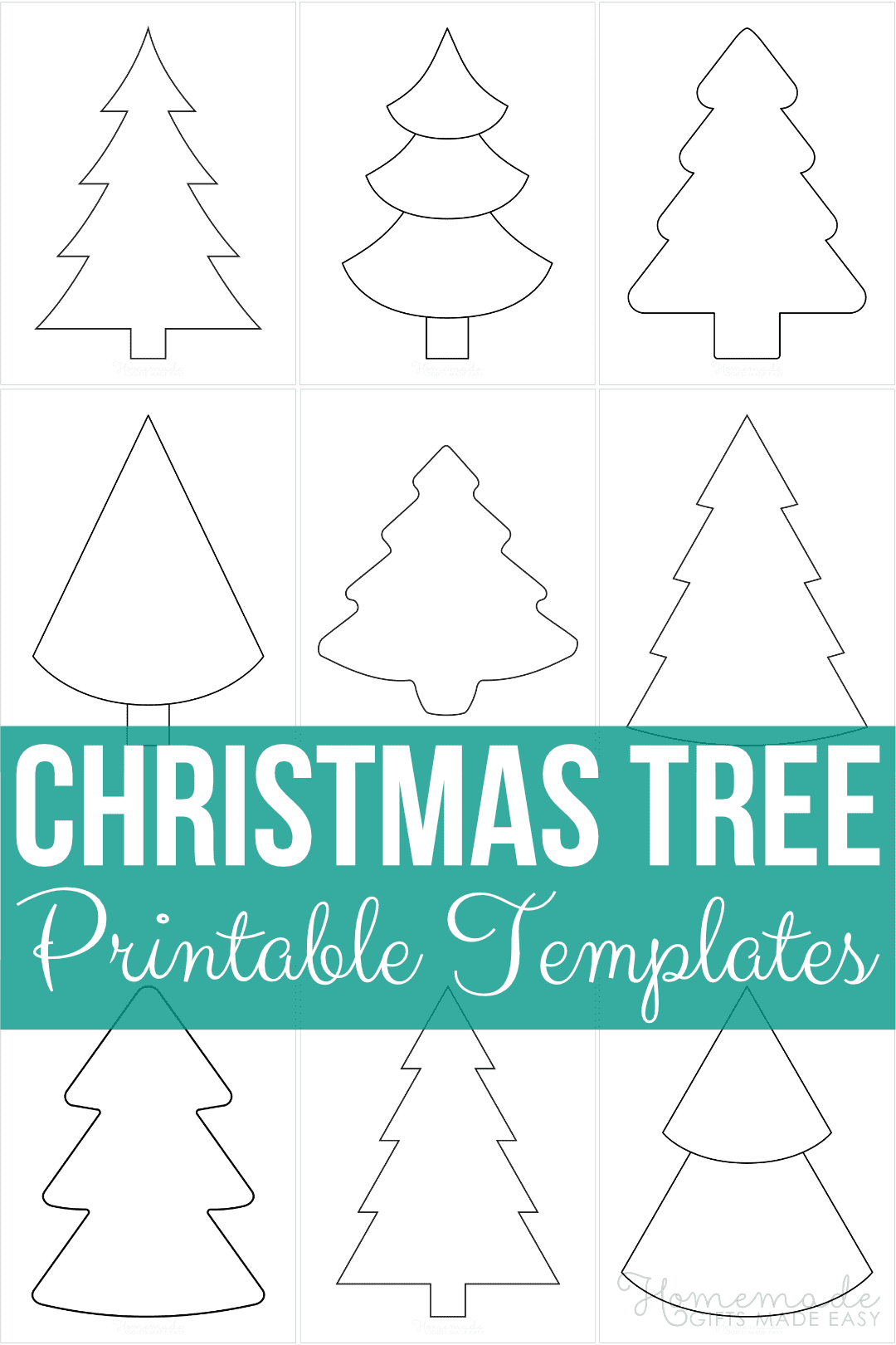 Free Printable Christmas Tree Templates And Outlines inside Free Printable Xmas Tree Template