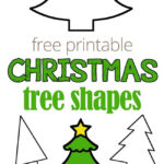 Free Printable Christmas Tree Templates With Free Printable Xmas Tree Template