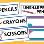 Free Printable Classroom Labels To Organize Your Classroom With Regard To Classroom Labels Free Printable