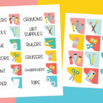 Free Printable Classroom School Supply Labels   Hey, Let'S Make Stuff Within School Supply Labels Printable Free