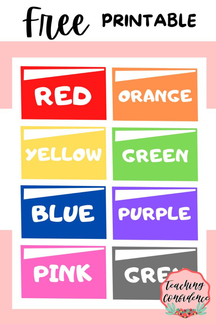 Free Printable Classroom Labels